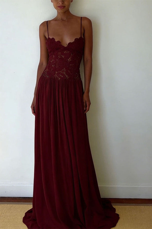 Amelie Lace Bustier Dress