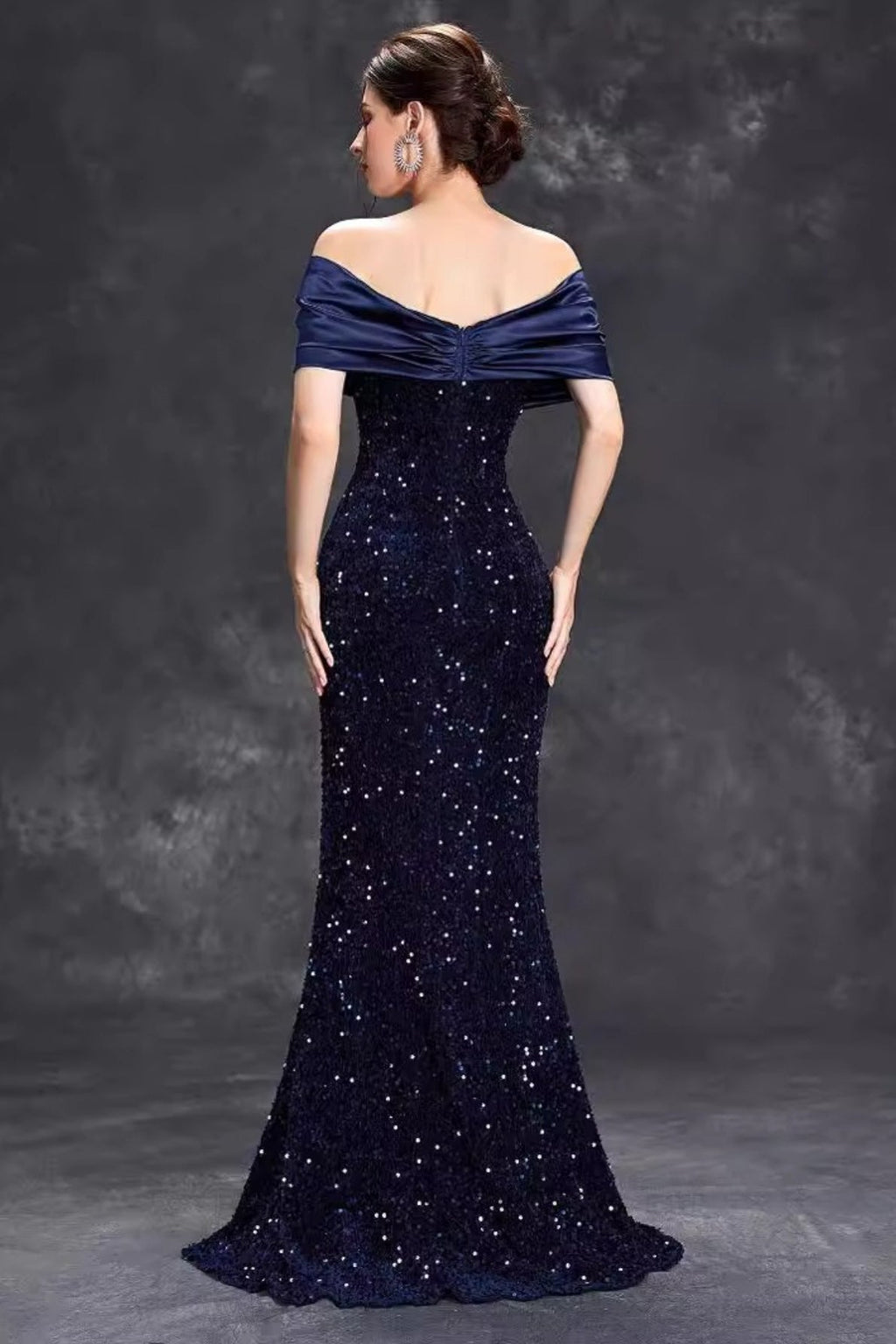 Sexy Slit Bodycon Gown Prom Dress