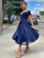 Erika Exclusive Off Shoulder Bridesmaid Dress Premium Wardrobe Essential