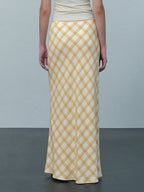 Spicy Girl Style Pattern Maxi Skirt