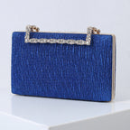 Pleated Clutch Bag by Maria