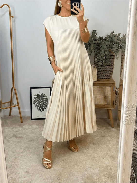 | Pleated Dress
