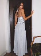 Daisy Halter Maxi Dress