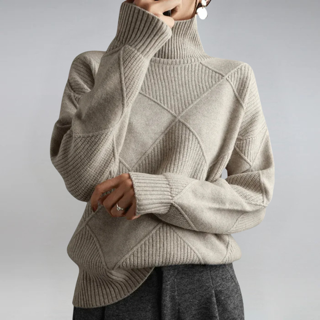 | Luxe Turtleneck Sweater