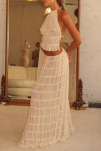 Micaela Minimalist And Fashionable Long Dress Evening Wear Edit