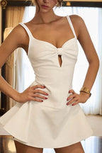 Summer French Pure Desire Elegant Slimming A-line Slip Party Dress