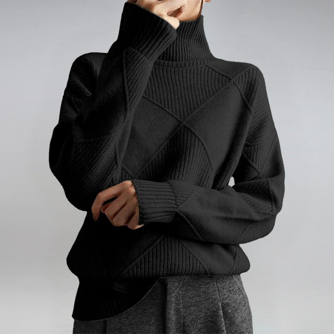 | Luxe Turtleneck Sweater