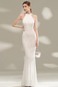Elegant Slim Fit Long Gown Formal Dress