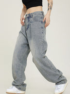 Vintage Light Wash Boyfriend Jeans