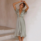 Rita Effortless Flowing Vintage Dress Chic Silhouette Collection