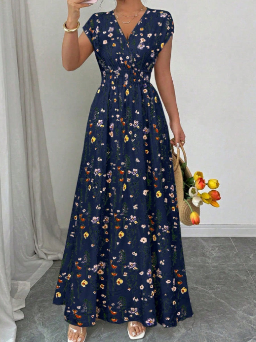 Hit Flowers Plants And Flowers Maxi Dresses