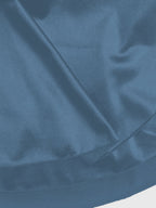 V-neck Camisoles Satin Mini&Short Dresses