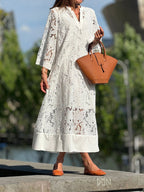 Tess Statement Lace Dress Elevated Occasion Wear
