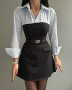 Ana Boutique María Cosmo Dress in Premium Set Everyday Luxe Edit