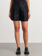 Flax Commuter Vest Loose Shorts Set 2-piece Sets