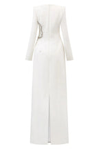 Lalie Floral Crystal Embellished Maxi Dress