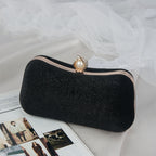 Megan Velvet Clutch