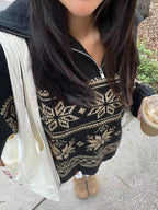 Jacquard Oversized Sweaters