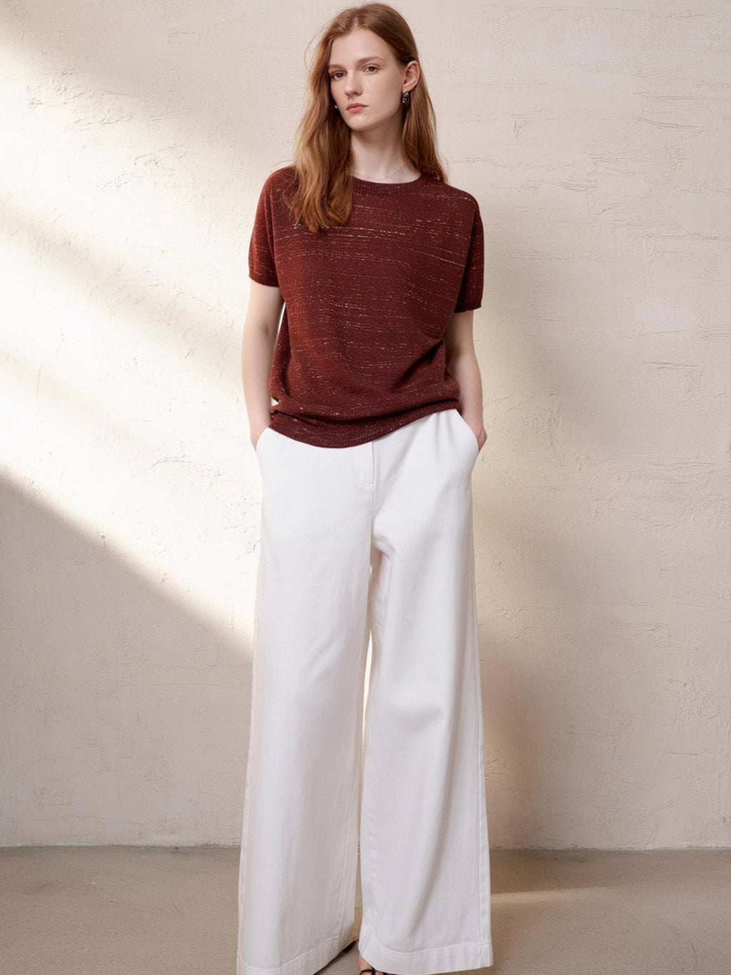 Breathable Linen Layered Button Vest
