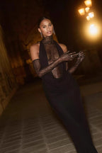 Cutout Bodycon Maxi Dress
