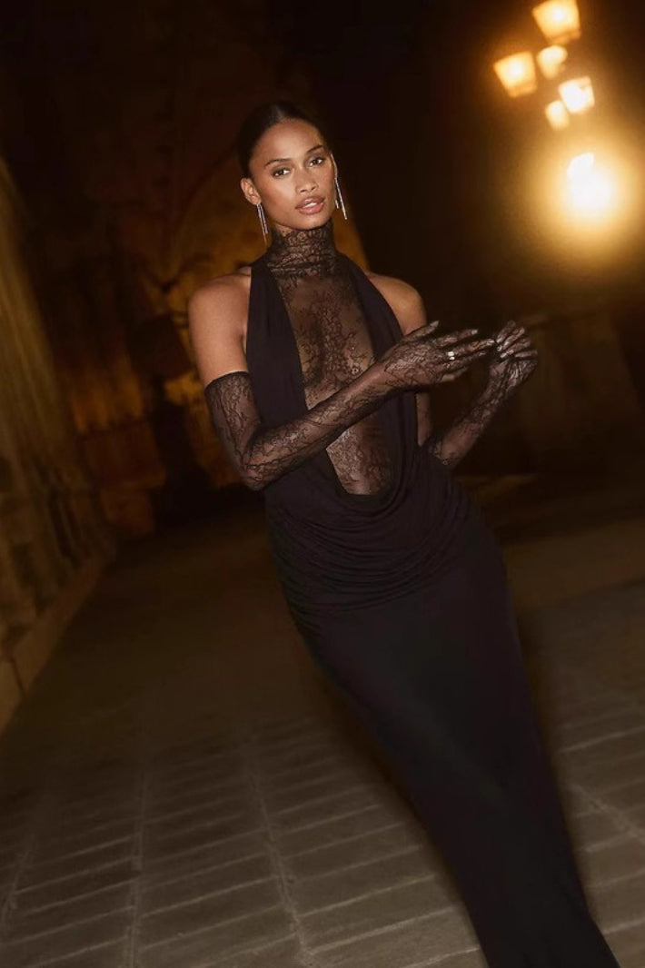 Cutout Bodycon Maxi Dress