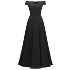 Trinidad Exclusive Off Shoulder Long Catwalk Evening Dress Statement Occasion Edit