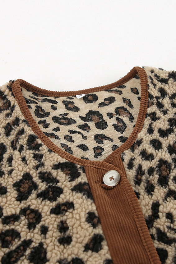 Trendy Faux Shearling Coat