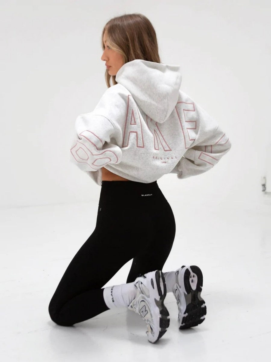 Autumn Women's Letter Hoodie Jackets