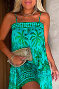 Printed Mini Beach Cami Dress