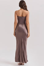 Persephone Off Shoulder Bustier Dress