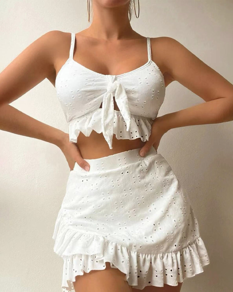 | Bikini Set with Skirt