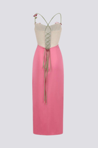 Mónica Premium Sydney Floral Corset Maxi Dress Wardrobe Essential