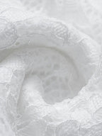 Simplicity Lace V-neck Long Sleeve T-shirts