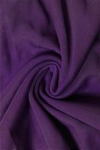 Sexy Solid Slim Stylish Sheer Bow Purple Cami Top