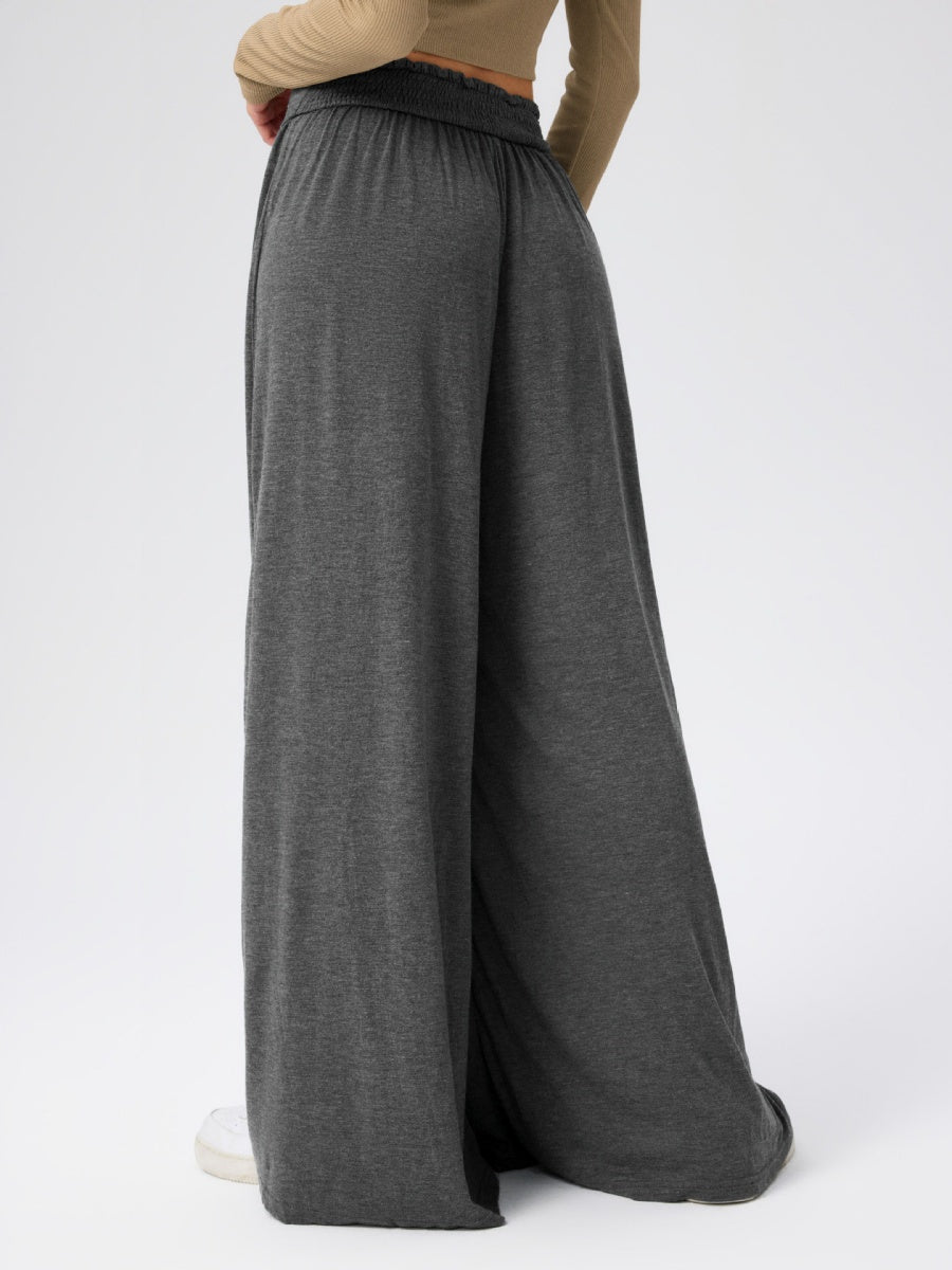 Loose-fit Culottes Pants Wide-leg Pants Drape Skirts