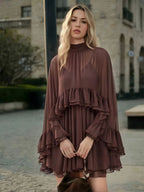 Camisoles Shawl Ruffle Chiffon 2-piece Sets