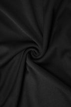 Halter Neck Scoop Neck Ruched Draped Side Slit Maxi Dress