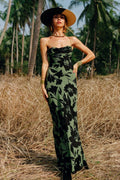 Sexy Floral Backless Slip Dress