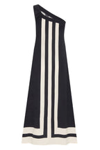 Striped Off-shoulder Dress