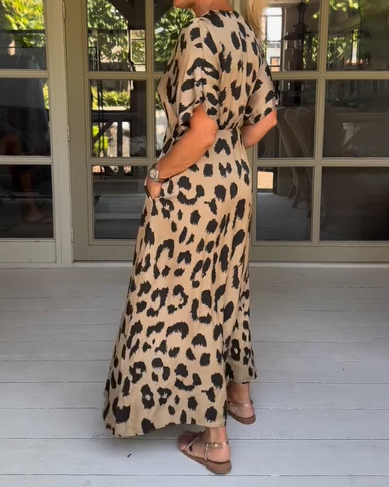 | Leopard Print Dress