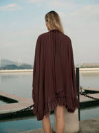 Camisoles Shawl Ruffle Chiffon 2-piece Sets