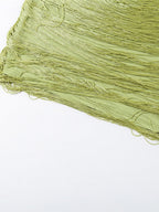 Tassel V-neck Halter Hip-hugging Mini&Short Dresses