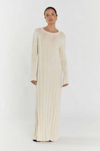 A-Line Maxi Sweater Dress