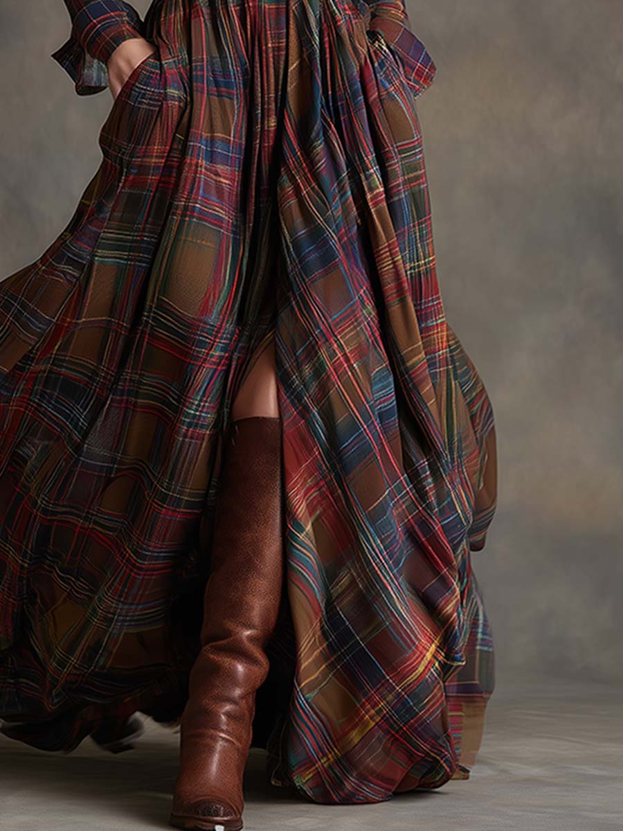| Classic Button-Up Shirt Dress
