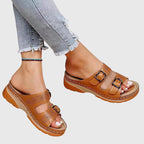 | Orthopedic Leather Sandals