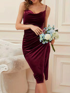 Balbina Premium Velvet Cocktail Dress Wardrobe Essential