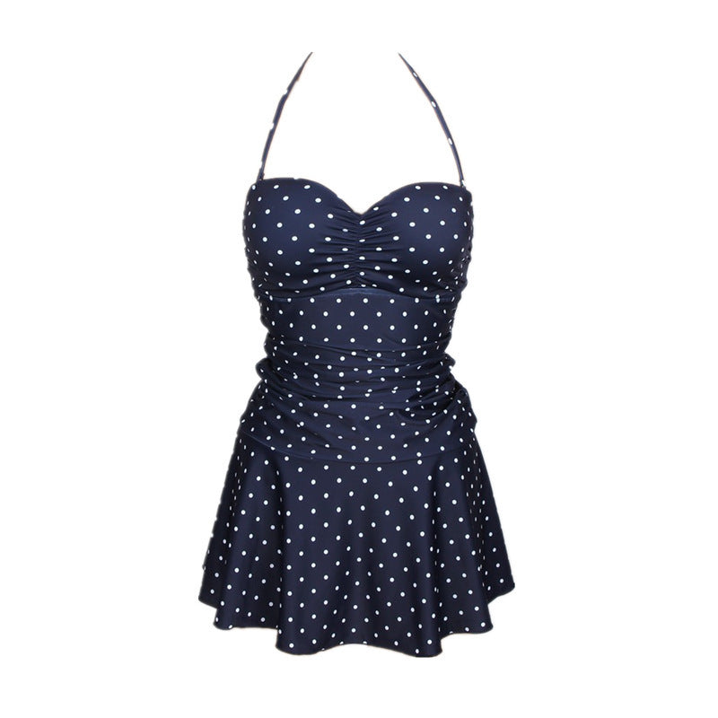 Paula Premium Swimwear Dress with Dots Wardrobe Essential