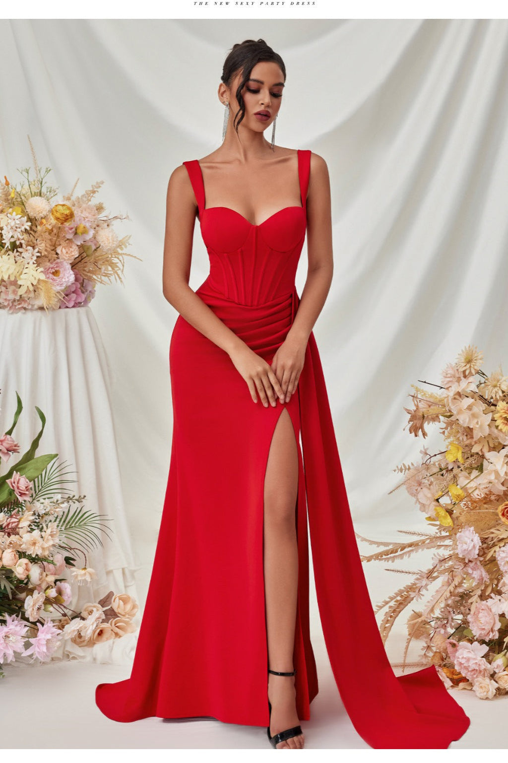 Bodycon Slit Maxi Dress