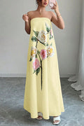 Florence Romantic Floral Tube Dress