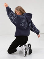 Autumn Women's Letter Hoodie Jackets